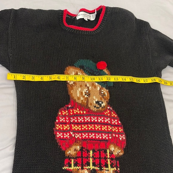 Vintage 90s Sweater Eagles Eye Novelty Christmas holiday
Bear oversized sweater - Picture 6 of 6